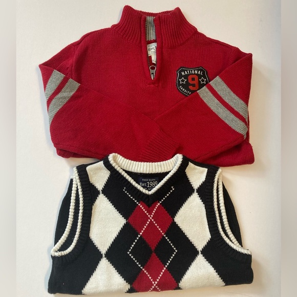 Boys 4T Children’s Place sweaters. - Picture 1 of 3